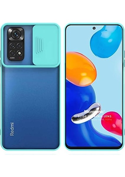 11S Kılıf Slide Camera Lens Protection, Turkuaz fiyatları