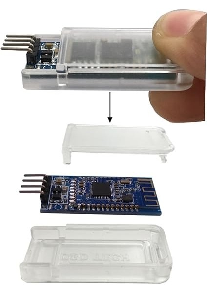 Tech Hm-10 Bluetooth 4.0 Ble Ibeacon Uart Modülü, 4 Pın Base Board Ile, Arduino Uno R3 Mega 2560 Nano Için fiyatları