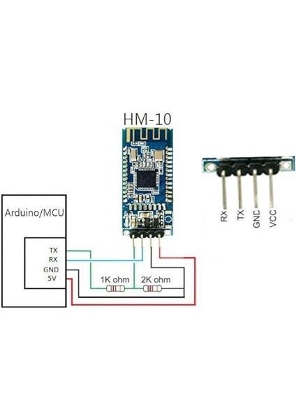 Tech Hm-10 Bluetooth 4.0 Ble Ibeacon Uart Modülü, 4 Pın Base Board Ile, Arduino Uno R3 Mega 2560 Nano Için indirimleri