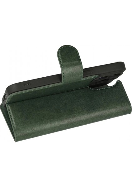 iPhone 13 Pro Max Kılıf Trend S Plus Kapaklı Kılıf - Yeşil modelleri