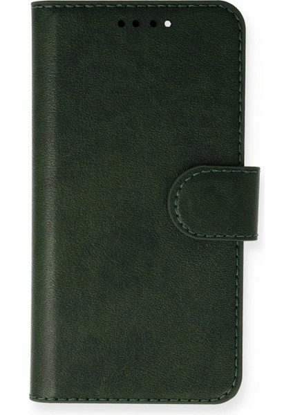 iPhone 13 Pro Max Kılıf Trend S Plus Kapaklı Kılıf - Yeşil indirimleri