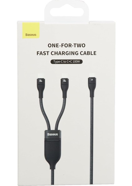 Iı 2in1 100W 150 cm Şarj Kablosu