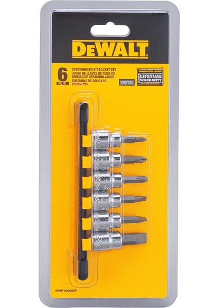 DWMT75422OSP 3/8" Drive Screw Driver Bit Socket Set
