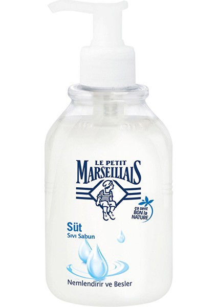 2 Adet Le Petit Marseillais Sıvı Sabun Süt 300 ml