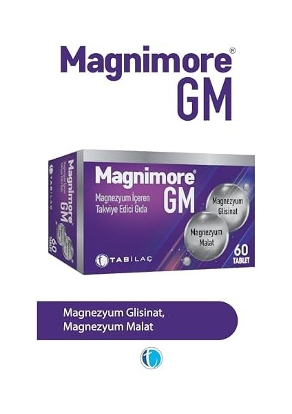 Magnimore Gm Magnezyum 60 Tablet fiyatları