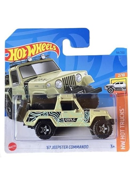 - ´67 Jeepster - Hw Hot Trucks 2/10 - HKJ02 - Short Card - Pickup - Earle Motors - 2023 - 1:64 fiyatları