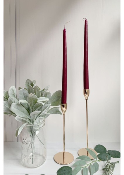 Şamdan Mum 2’li Set