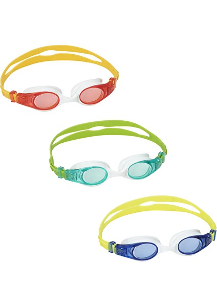 3 Adet Bestway Accelera Çocuk Yüzücü Gözlüğü (3+) 21062