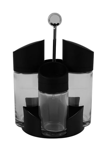 04FIA001790 Soft Cam Salata Seti, 40CC, Siyah