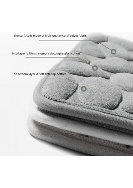 Memory Kaydırmaz Banyo Paspası Pembe modelleri