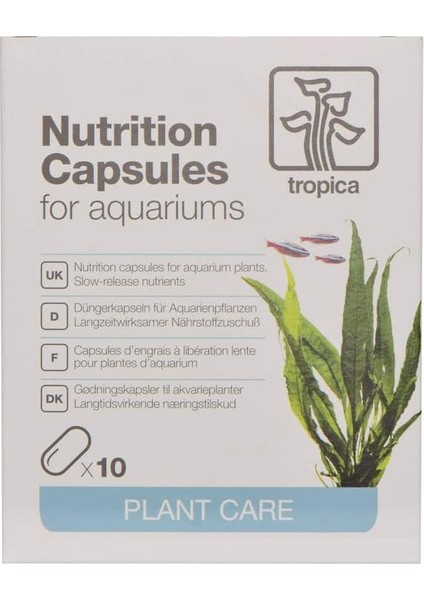 Nutrition Capsules 10 Pcs Kapsül Bitki Gübresi