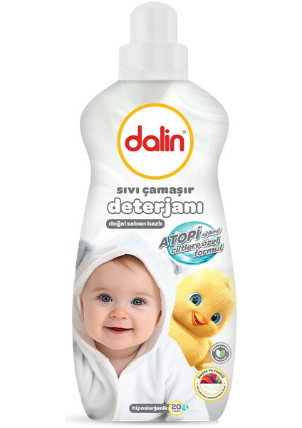 4 Adet Dalin Atopik Hassas Cilt Deterjanı 1500 ml fiyatları