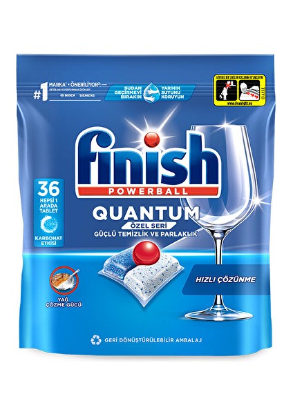 4 Adet Finish Quantum Tablet 36'lı Özel Seri