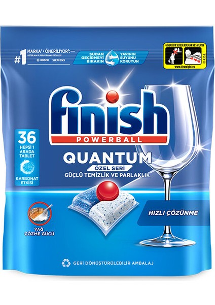 4 Adet Finish Quantum Tablet 36'lı Özel Seri fiyatları