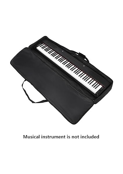 88 Anahtar Elektronik Piyano Çantası Oxford Kumaş Taşınabilir Elektrikli Piyano Saklama Çantası Elektrikli Piyano Klavyesi Için Kulplu Çanta fiyatları