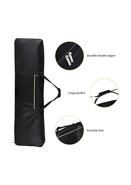 88 Anahtar Elektronik Piyano Çantası Oxford Kumaş Taşınabilir Elektrikli Piyano Saklama Çantası Elektrikli Piyano Klavyesi Için Kulplu Çanta modelleri