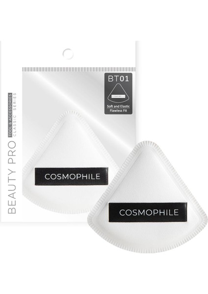 Cosmophile Beauty Pro Powder Puff - Pudra Süngeri | Seyahat Kutusu ile Birlikte fiyatları