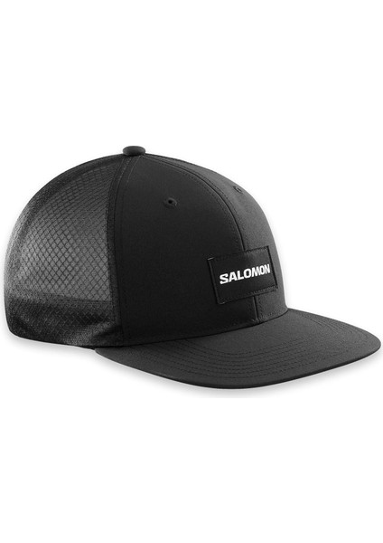 Trucker Flat Cap Unisex Siyah Şapka modelleri