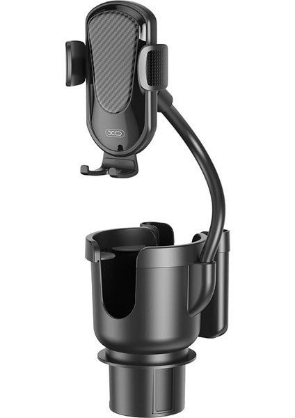C140 Araç Içi Bardak Tutucu Telefon Standı, 5-7 Inç Telefonlar ve 7-9 Inç Tabletler Için, 170 mm Açılabilir Çene, 360 Dönebilir, Basit Kurulum, Dayanıklı Malzeme, Siyah fırsatları