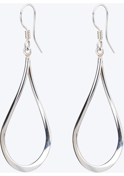 925 Ayar Gümüş Damla Küpe