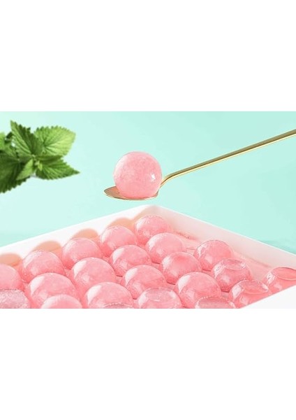 Pratik ve Şık 33'lü Küre Yuvarlak Buz Kalıbı - Küre Buzluk 33'lü | Buz Içecek Topu | Buz Lolipop Kalıbı [asorti] modelleri