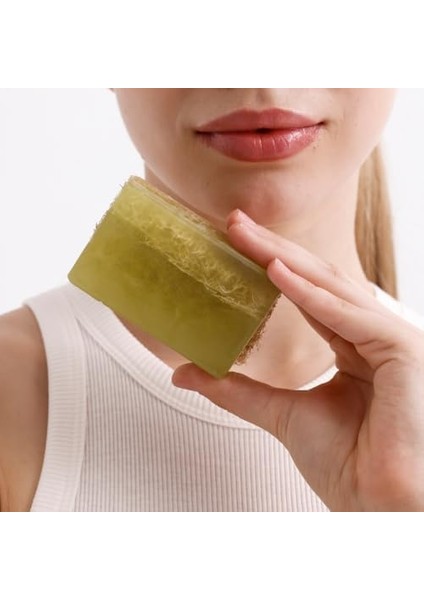 Let'scrub Doğal Kabak Lifli Çay Ağacı Sabunu - Shea Yağı Ile Zenginleştirilmiş Nem Bombası 130 gr