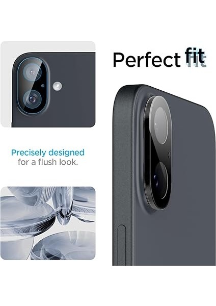 iPhone 16/16 Plus Kamera Lens Camı Koruyucu Glas.tr Optik (2 Adet) Black - AGL07922 fırsatları