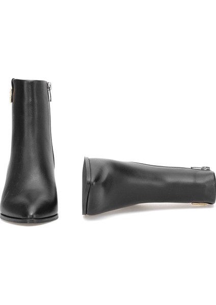 Elit Marivonne Kadın Hakiki Deri Topuklu Bot Siyah indirimleri