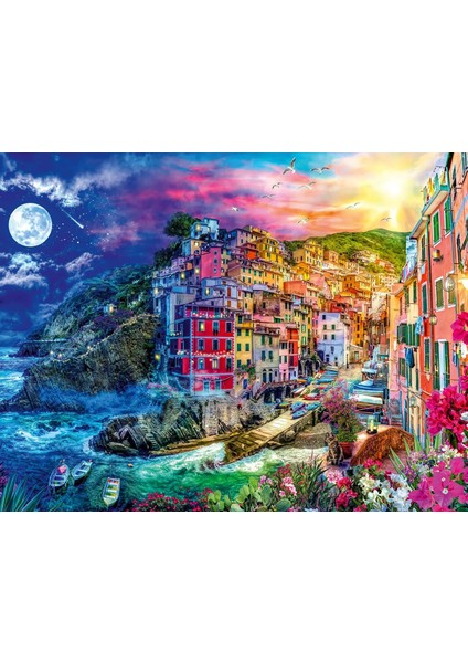 Puzzle Renkli Manzara