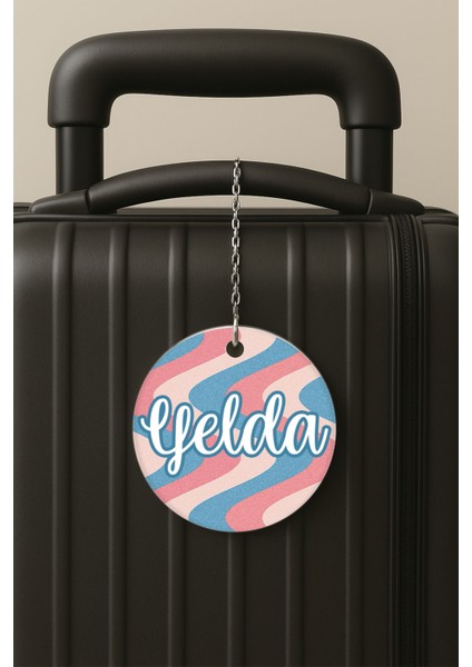 Kişiye Özel Isim Soyisim Kelime Yazılı Pleksi Bavul Etiketi Valiz Etiketi Isim 8