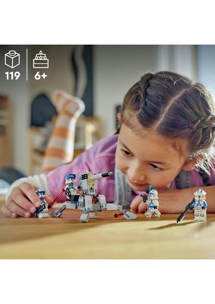 501. Klon Trooperlar Paketi 75345-6 Yaş ve Üzeri Çocuklar Için Oyuncak Yapım Seti (119 Parça) modelleri