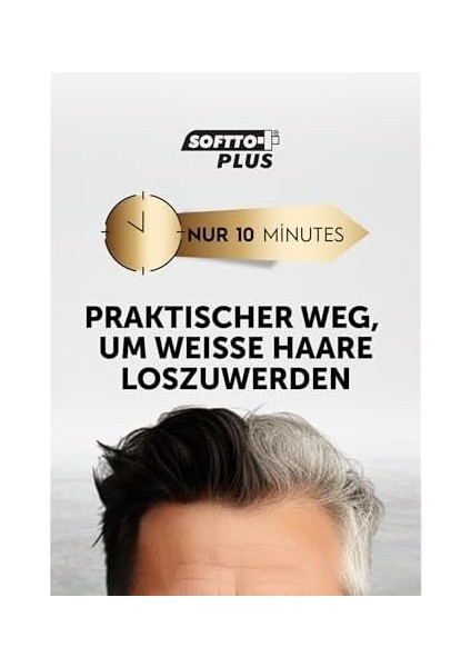 Softto Plus Black Haır Shampoo Siyahlaştırıcı Şampuan 350ML