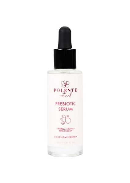 Polente Natural - Prebiotic Serum - Cilt Mikrobiyomuna Destek Sunan Nemlendirici Prebiyotik Serum (30 Ml)