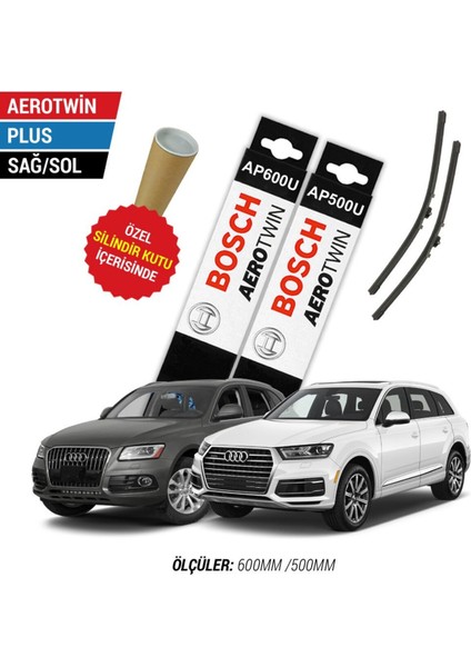 Audi Q5 2018 Model Silecek Takımı Ön Bosch Aerotwin Plus