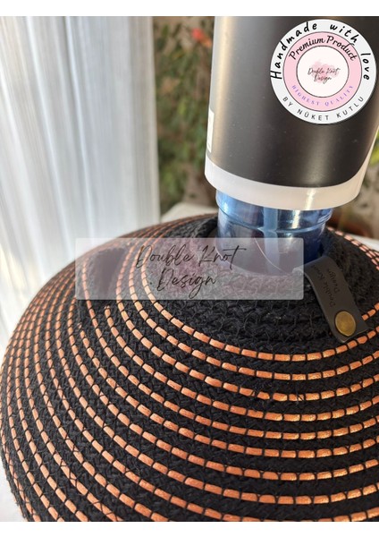 Damacana Kılıfı Dekoratif Sepet - Organizer / Hediyelik Hasır Jüt Tress