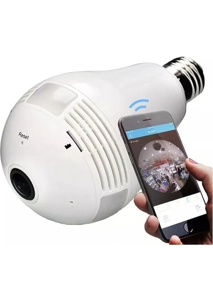 Şeklinde Kablosuz Panoramik Ip Kamera (5122)