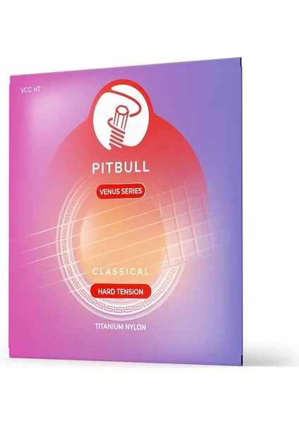 Strings Klasik Gitar Teli Venüs Seri Hard Tansiyon Set Vcg Ht