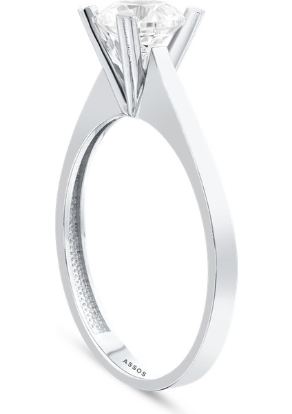 Altın Tektaş Yüzük - 14K