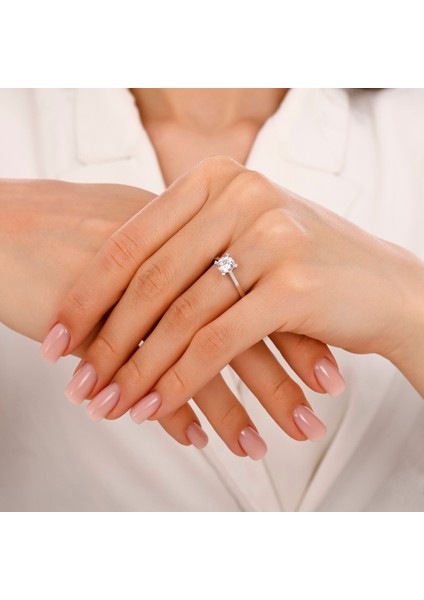 Altın Tektaş Yüzük - 14K