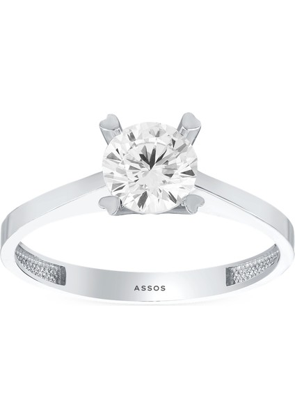 Altın Tektaş Yüzük - 14K