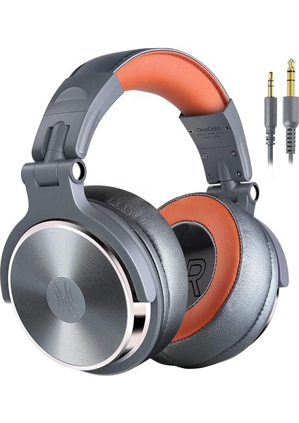 PRO50 Kulak Üstü Kablolu Dj Kulaklığı (Silver)