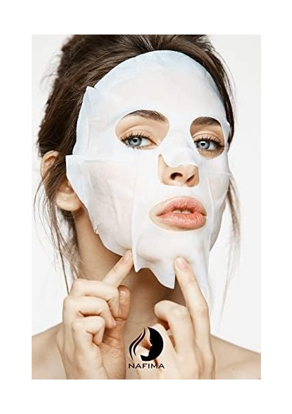 Nafima Hyalüronik Asit + Vitamin C Nanofiber Kozmetik Yüz Maskesi fiyatları