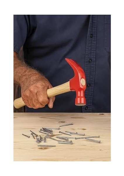 Çatal Çekiç, 300 Gram, Dayanıklı Çelik Başlık, Ergonomik Ahşap Saplı,, Çivileme ve Çivi Sökme Için Uygun, Ev, Atölye ve Şantiye Kullanımına Uygun El Aleti modelleri