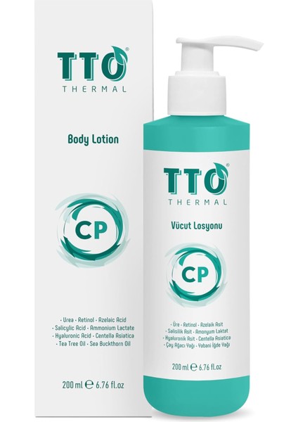 Tto Thermal Vücut Losyonu 200 ml