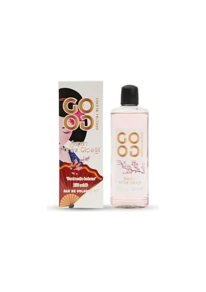 Gogo Japon Kiraz Çiçeği Kolonya 250ML Cam Şişe fiyatları