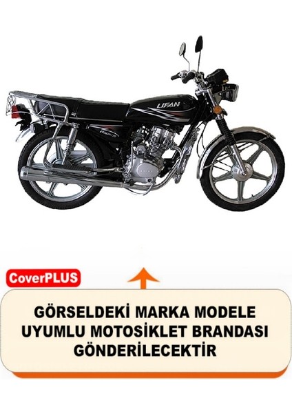 Lifan Dragon 125 Branda (Arka Çanta Uyumlu) Motosiket Brandası (Siyah Renk) Motor Örtüsü Çadır Su Geçirmez Motosiklet Kılıfı Motor Brandası fiyatları