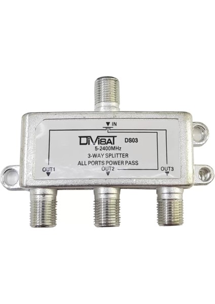 Ds-03 1/3 Splitter 5-2400 1 Giriş 3 Çıkış Bölücü modelleri
