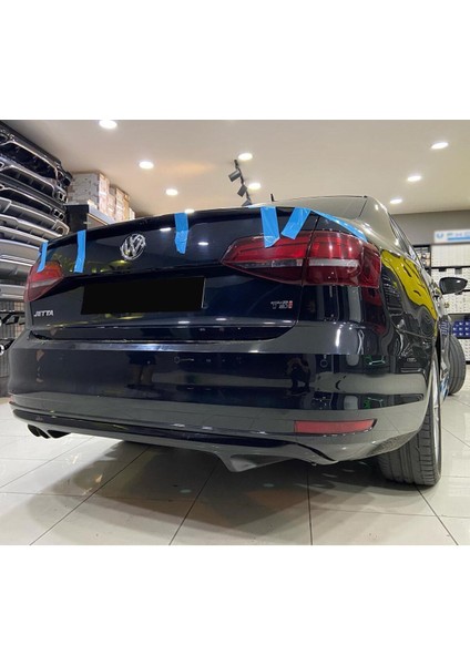 Volkswagen Jetta Glı Difüzör (Plastik) 2010-2014 Parlak Siyah