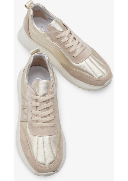 Repsi Kadın Dolgu Sneaker Spor Ayakkabı - Altın fırsatları