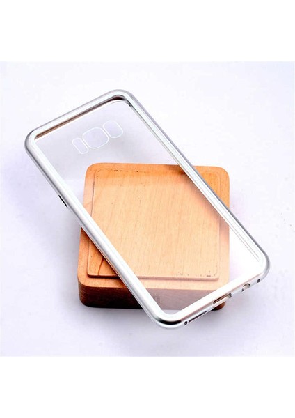 S8 ile Uyumlu Devrim Gri Cep Telefonu Kılıfı